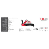 Mad Rock Redline Lace Shoes – rock climbing shoes, view 5